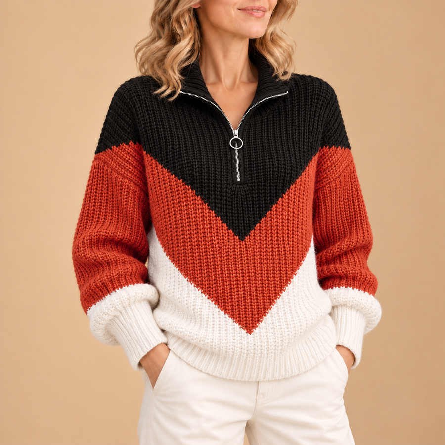 Margaux™ — Pull quotidien élégant confortable structuré