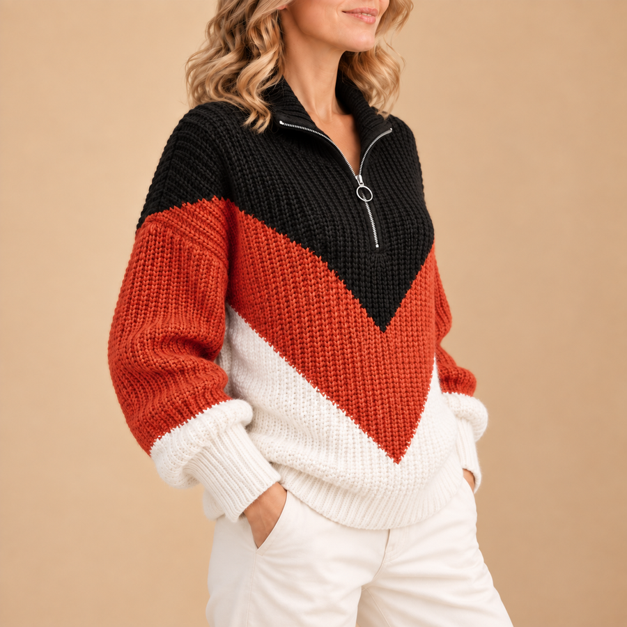Margaux™ — Pull quotidien élégant confortable structuré