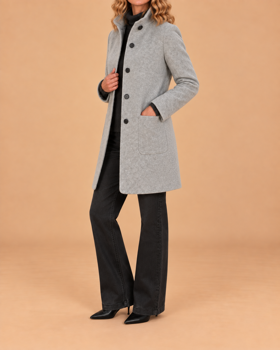 Lidiane™ | La veste à col haut élégante et réconfortante