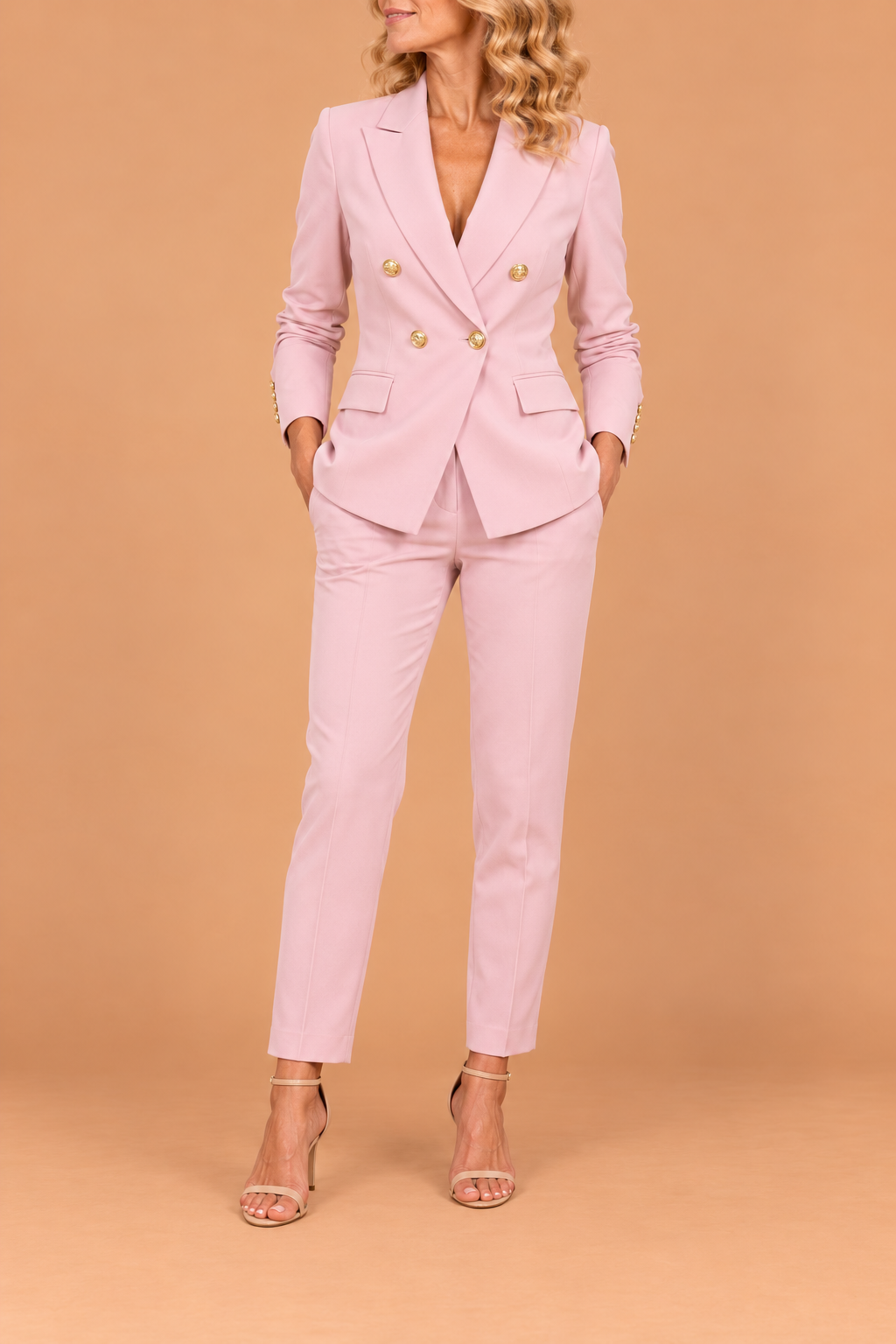 Odette™ — Tailleur pantalon chic fluide