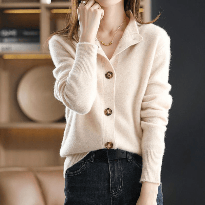 Annie - Chic Gilet En Cachemire
