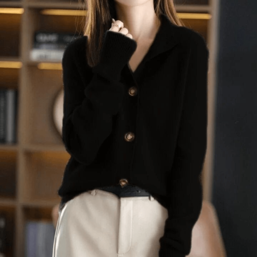 Annie - Chic Gilet En Cachemire
