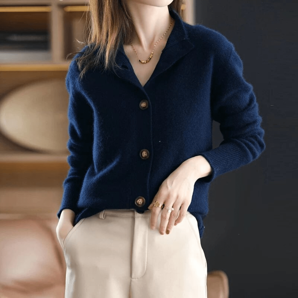 Annie - Chic Gilet En Cachemire